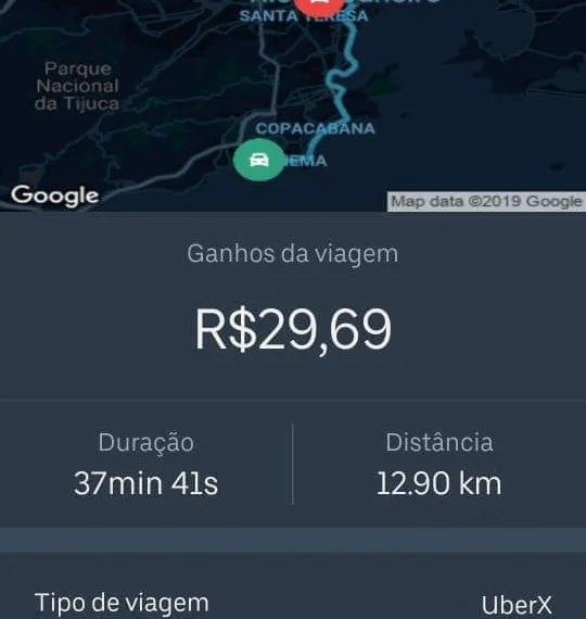 MOTORISTA DE UBER SOFRE…