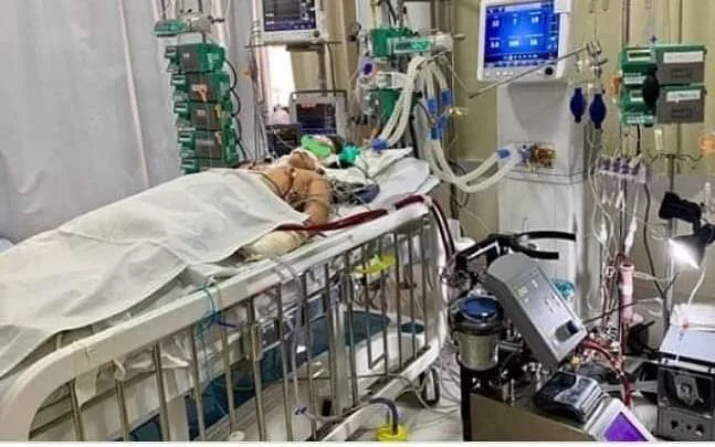 Vc sabe o que é um paciente no CTI? Imagina num incêndio…