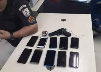 PERSEGUIÇÃO, TIROS E BANDIDO PRESO EM INHOAÍBA