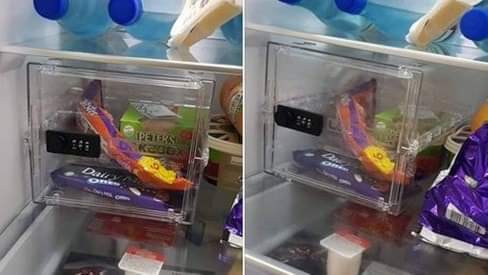 HOMEM PÕE COFRE EM GELADEIRA PARA IMPEDIR QUE A NOIVA TENHA ACESSO A CHOCOLATES