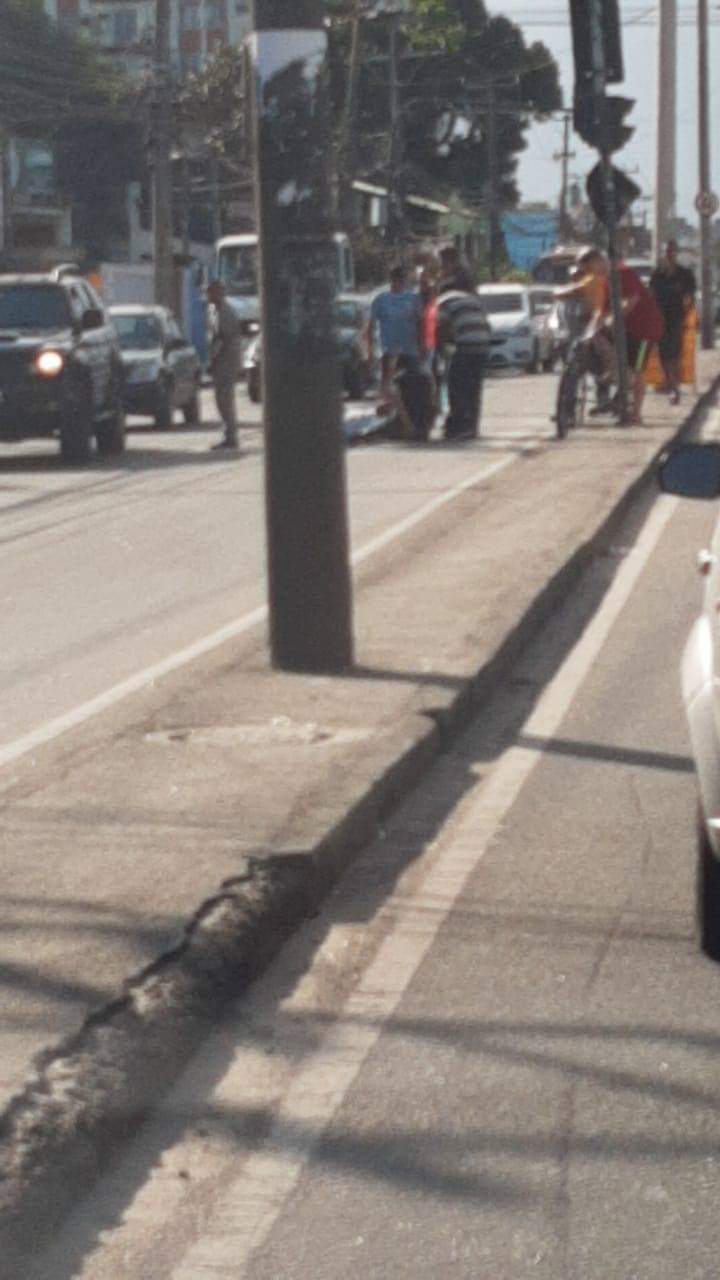 HOMEM É ATROPELADO EM CAMPO GRANDE