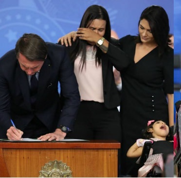 Após pedido de Michelle Bolsonaro, crianças com microcefalia terão pensão vitalícia