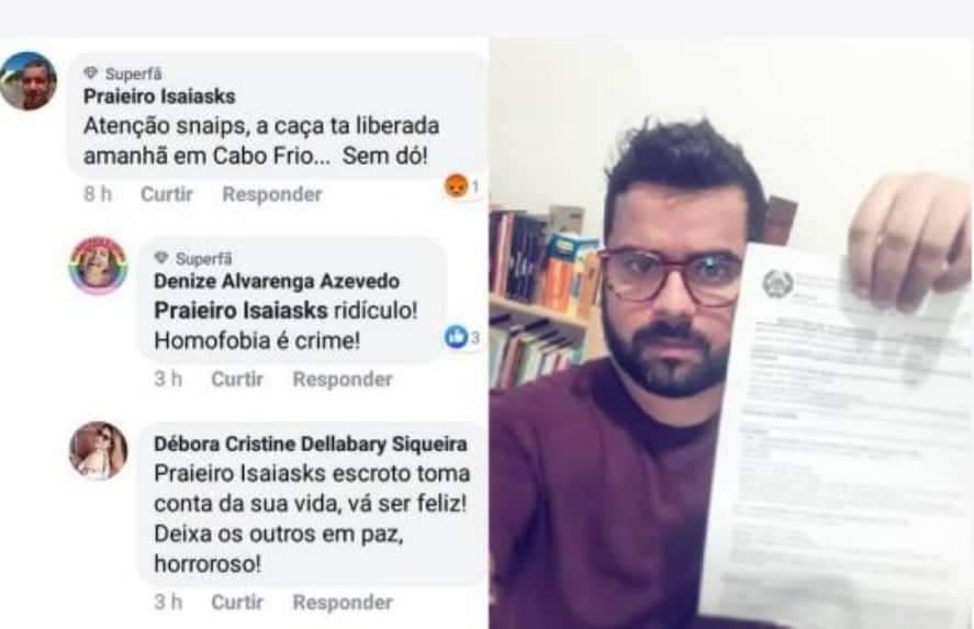 HOMOFOBIA VIRA CASO DE POLÍCIA EM CABO FRIO