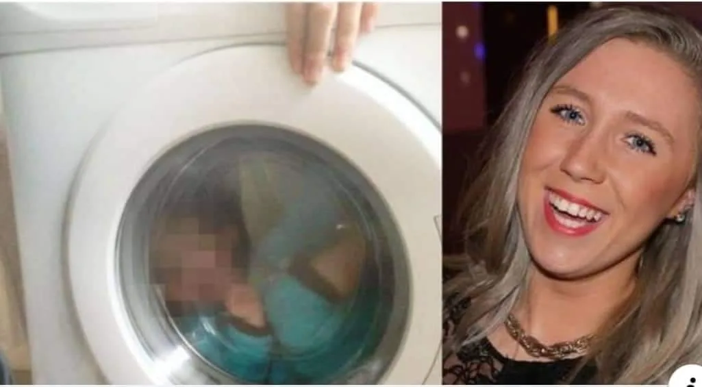 Mãe coloca filho com Síndrome de Down em máquina de lavar