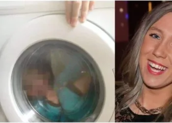Mãe coloca filho com Síndrome de Down em máquina de lavar