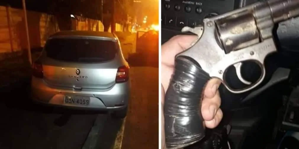 VEICULO ROUBADO É RECUPERADO E BANDIDOS PRESOS EM CAMPO GRANDE