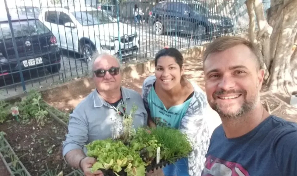 Zona Oeste se destaca no projeto Hortas Escolares e Campo Grande vai ganhar viveiro