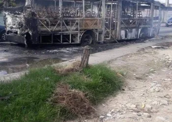 ÔNIBUS PEGA FOGO EM CAMPO GRANDE!! CRIME OU ACIDENTE