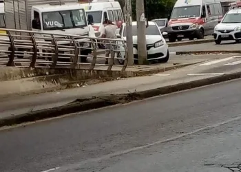 ACIDENTE NA CESÁRIO DE MELLO EM CAMPO GRANDE