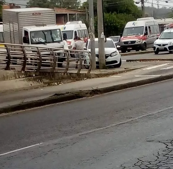 ACIDENTE NA CESÁRIO DE MELLO EM CAMPO GRANDE