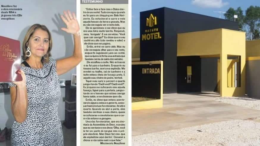O Diabo me levou para o motel, afirma missionária