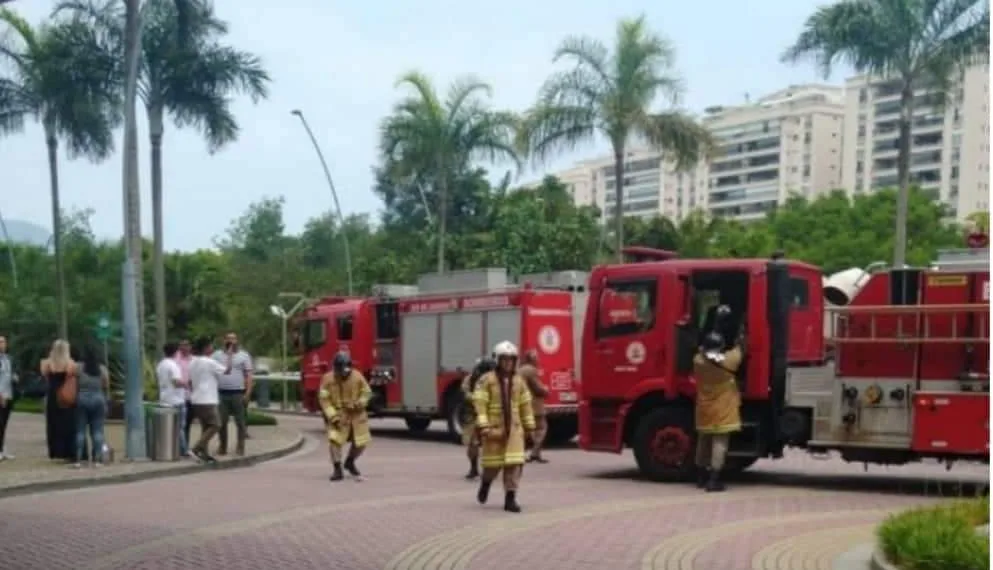 Incêndio na zona oeste  deixa seis pessoas feridas