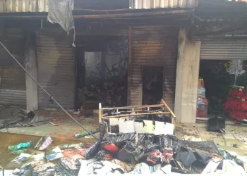 ATUALIZAÇÃO!! INCÊNDIO NO CALÇADÃO DE CAMPO GRANDE ( FOTOS)