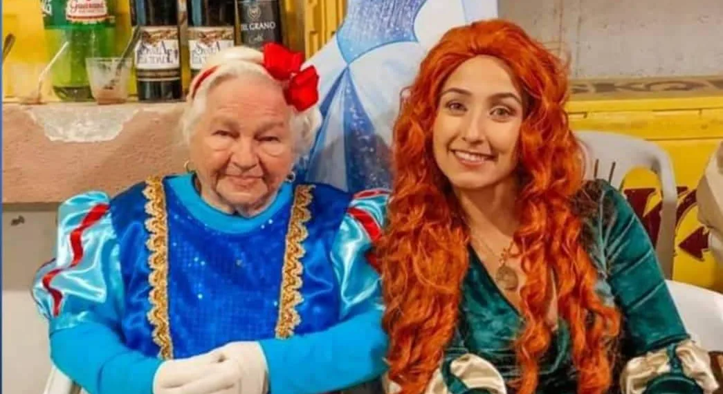 Avó comemora os seus 96 anos vestida de Branca de Neve