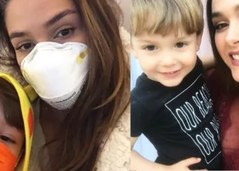 Atriz Fernanda Machado revela drama em triste foto com o filho e desabafa: ‘Difícil acreditar’