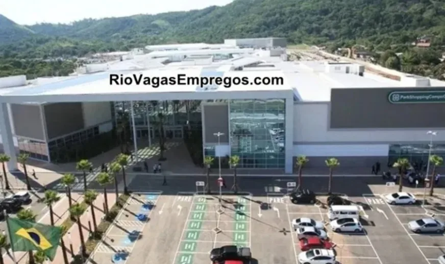 PARK SHOPPING VAGAS P/ SEGURANÇA, ESTOQUISTA, BELEZA, LIMPEZA, JOVEM APRENDIZ, ATENDENTE DE LOJA – R$ 1.198,54 – COM E SEM EXPERIÊNCIA – RIO DE JANEIRO