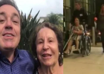 Mãe e irmão de Gugu chegam ao hospital emocionados…