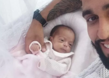 Bebê de noiva que faleceu no dia do casamento recebe alta da UTI