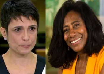 Sandra Annenberg quebra protocolo e comove ao falar sobre saúde de Glória Maria