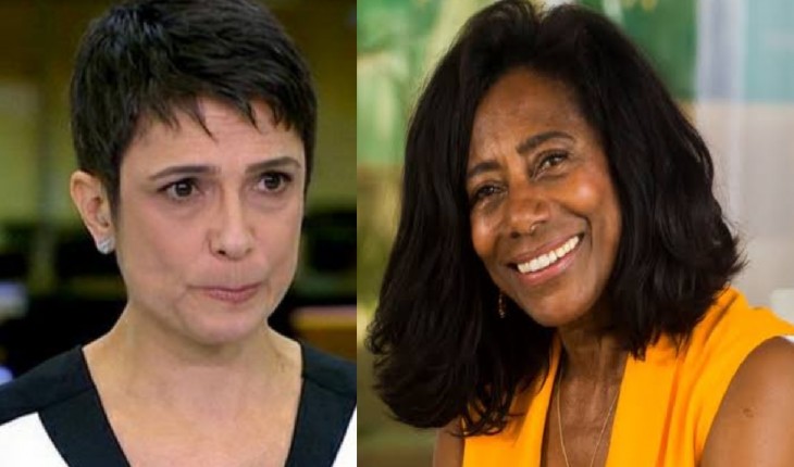 Sandra Annenberg quebra protocolo e comove ao falar sobre saúde de Glória Maria