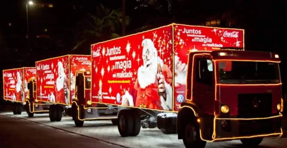 ATENÇÃO, CAMPO GRANDE ! Caravana de natal da Coca-Cola já tem data para passar pelo bairro