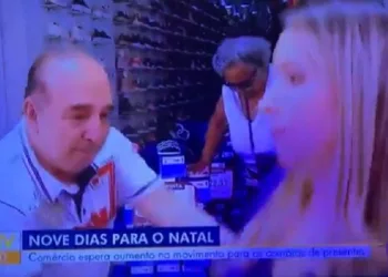 Repórter da Globo passa mal, desmaia e cai no chão; câmeras mostraram tudo ao vivo