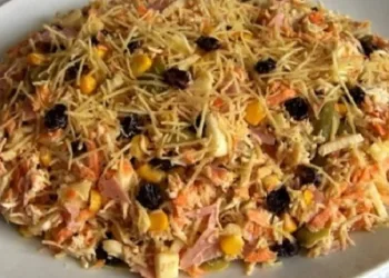 Salpicão de frango especial de Natal: a melhor receita do mundo para a melhor época do ano