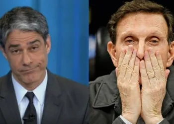 Bonner se irrita ao vivo e detona prefeito do Rio; jogou tudo no ventilador