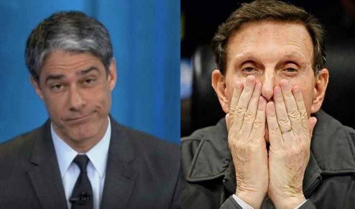 Bonner se irrita ao vivo e detona prefeito do Rio; jogou tudo no ventilador