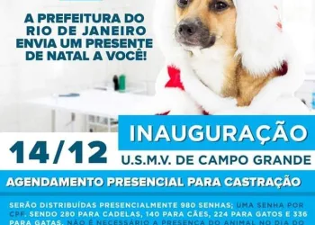 CAMPO GRANDE GANHA UNIDADE DE SAÚDE MÉDICA VETERINÁRIA QUE ATENDERÁ GRATUITAMENTE!!