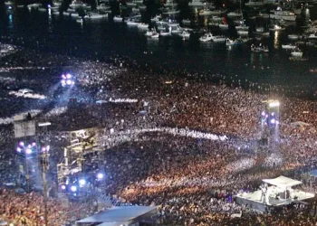 História do reveillon de Copacabana