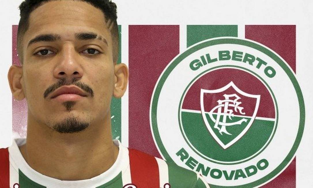 Fluminense renova contrato com lateral-direito Gilberto até 2022