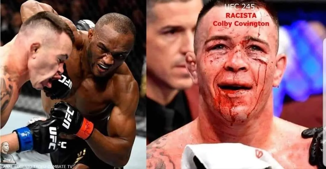 LUTADOR RACISTA E QUE ODEIA O BRASIL SE DA MAL NO UFC