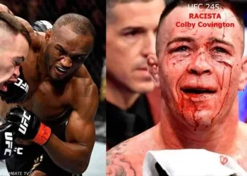 LUTADOR RACISTA E QUE ODEIA O BRASIL SE DA MAL NO UFC
