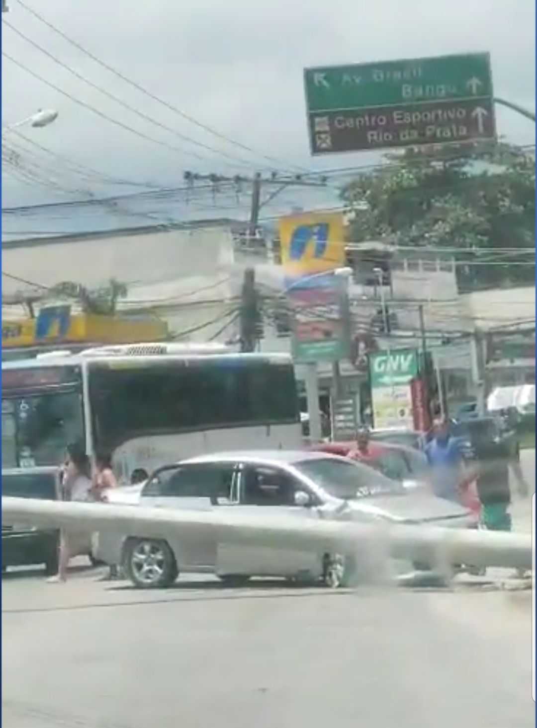 ACIDENTE EM CAMPO GRANDE PARA O TRSNSITO NA REGIÃO