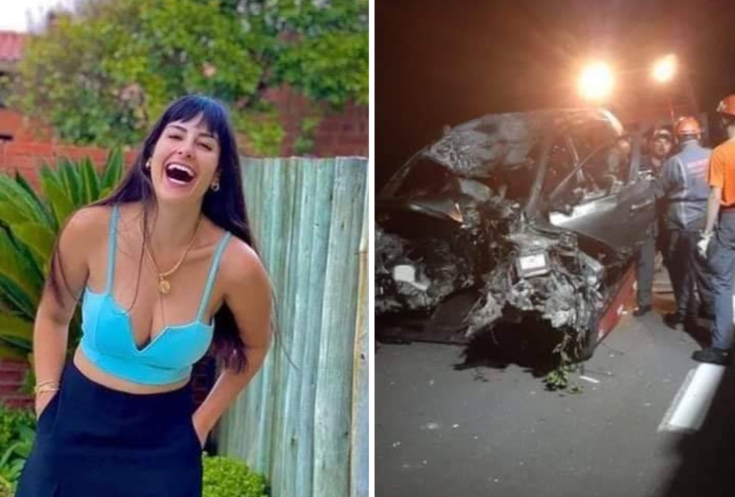 ELA GRITOU POR SOCORRO: MULHER MORRE CARBONIZADA E PRESA AS FERRAGENS APÓS BATER EM ÁRVORE