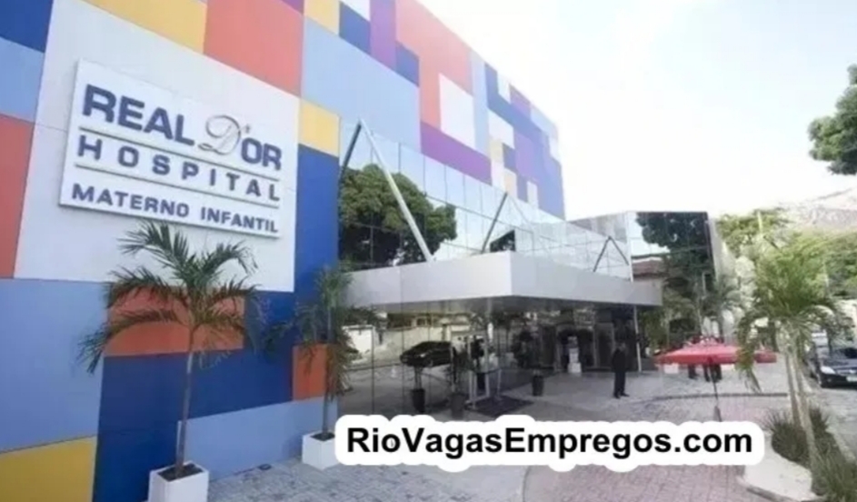 REDE D’OR VAGAS PARA RECEPCIONISTA, MAQUEIRO, AJUDANTE DE COZINHA, COPEIRO, TÉCNICOS ENFERMAGEM E OUTROS CARGOS – COM E SEM EXPERIÊNCIA – RIO DE JANEIRO