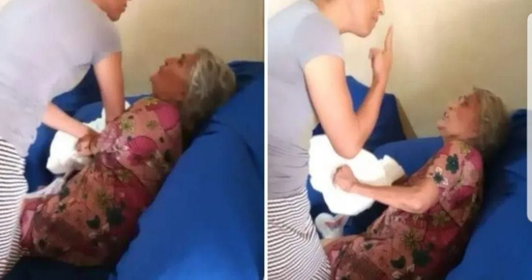CANTORA EVANGÉLICA AGRIDE A MÃE, UMA IDOSA DE 70 ANOS