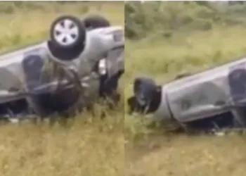 Apresentador da Record sofre grave acidente de carro