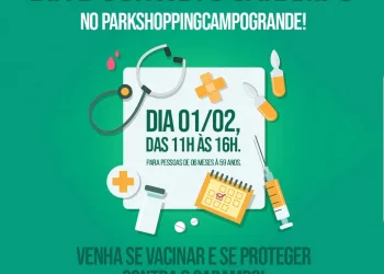 VACINA CONTRA O SARAMPO NO PARK SHOPPING