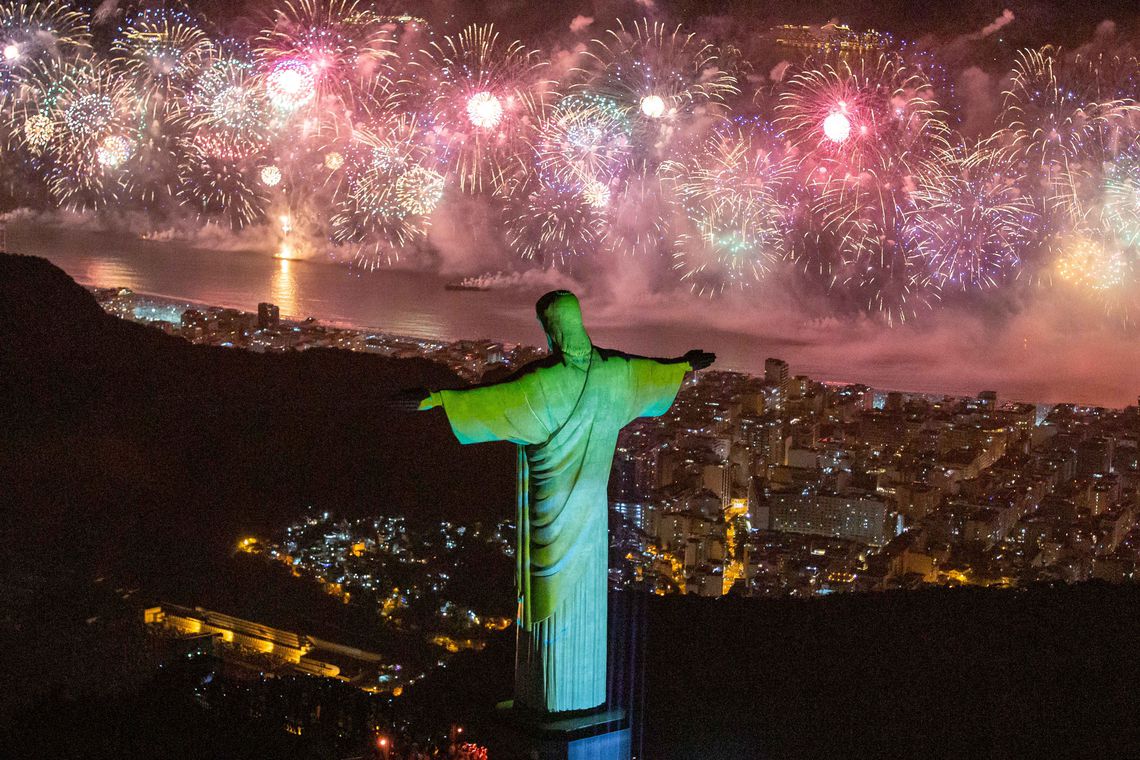 Réveillon do Rio bate recorde de turistas