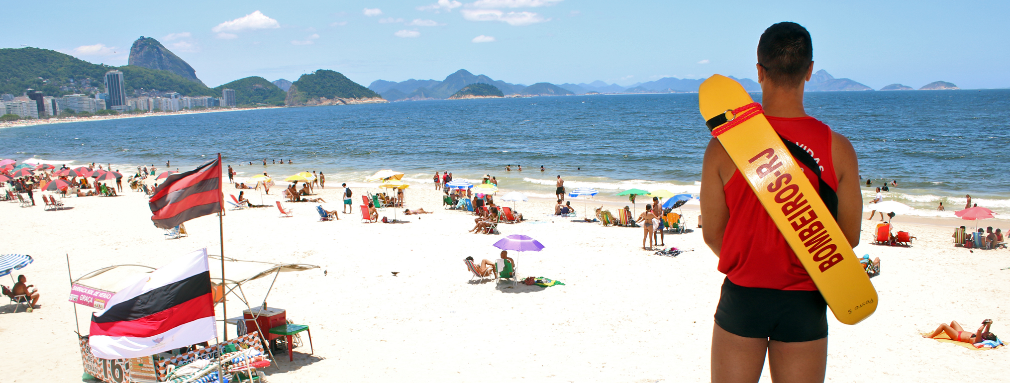 Corpo de Bombeiros reforça orientações aos banhistas para evitar afogamentos