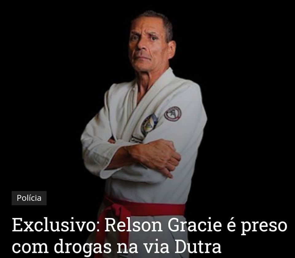 RELSON GRACIE É PRESO COM DROGAS NA VIA DUTRA!!