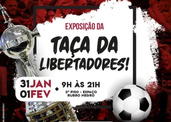 Taça da Libertadores 2019 ficará em exibição num shopping de Campo Grande!!