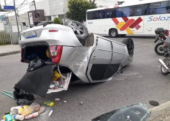 ACIDENTE DE CARRO EM CAMPO GRANDE!!