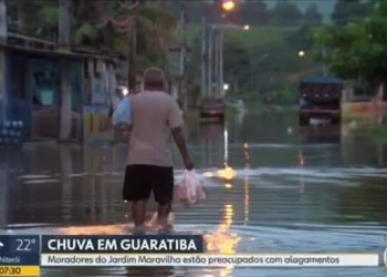 CHUVAS  PREOCUPAM MORADORES DE GUARATIBA!! CRIVELLA PROMETEU E NADA
