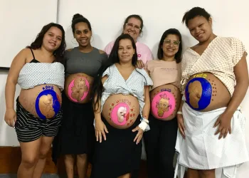 HOSPITAL ROCHA FARIA FAZ ARTETERAPIA PARA GESTANTES