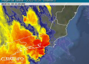 Balanço da chuva no Rio de Janeiro em 30/1/2020
