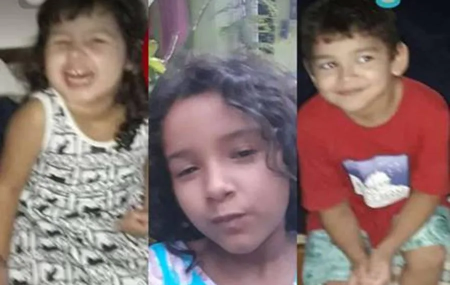 crianças mortas num incêndio em Paraty são enterradas na mesma cova