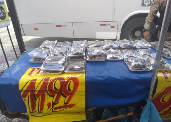 Guarda Municipal apreende mercadorias falsificadas e carnes sem procedência no Calçadão de Bangu